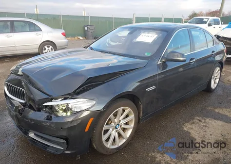 2014 BMW 535I xDrive из США, поврежденный, VIN WBA5B3C57ED538488